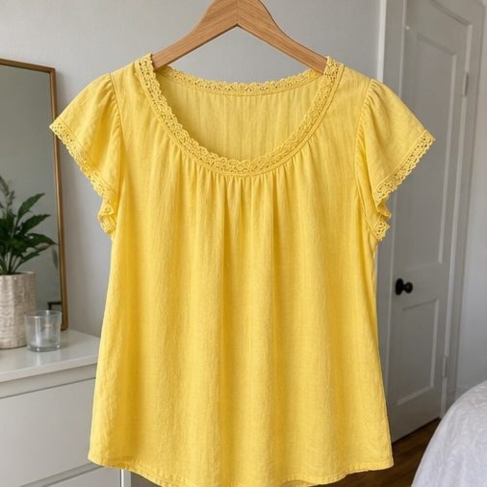 Emerald Puff Sleeve Top